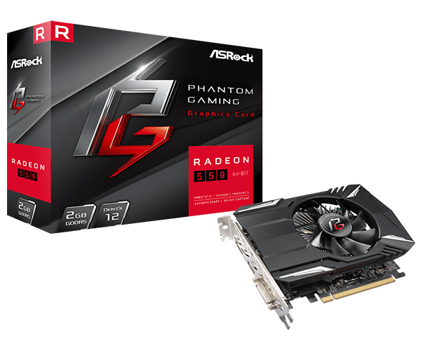 Asrock rx 2025 550 4gb